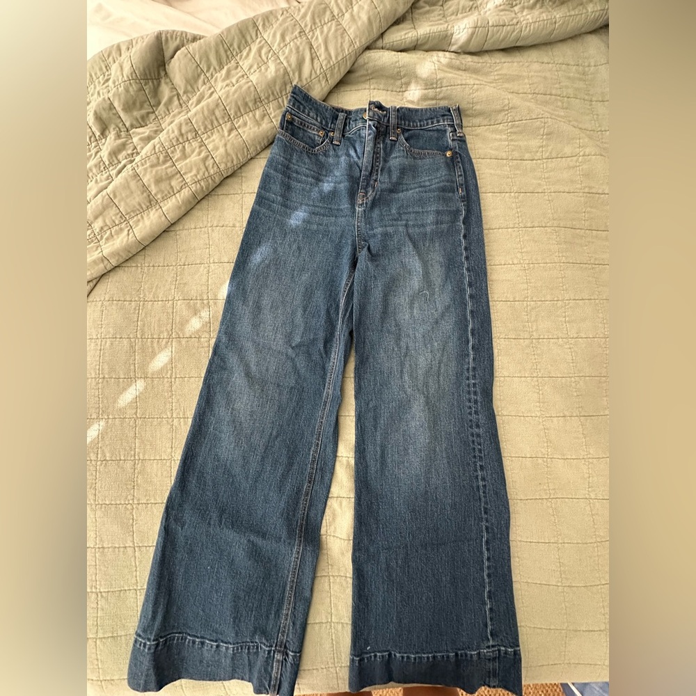 J. Crew Wide Leg Trouser Jeans size 26